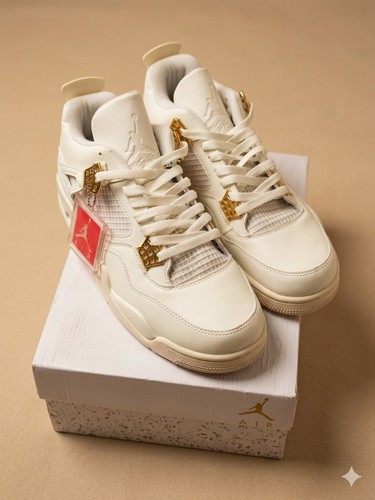 Nike jordan metallic gold - 4,