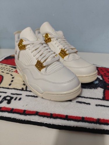 Jordan retro metallic gold - jordan, 4