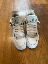 Air Jordan 4 metallic green